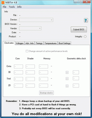 NVIDIA BIOS Editor V6.06 英文绿色免费版图1