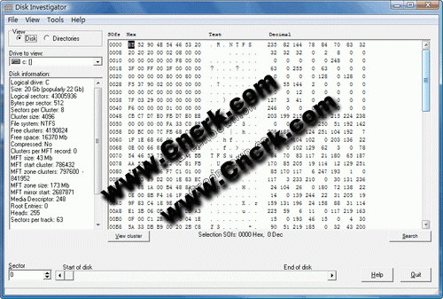 Disk Investigator V1.61 英文绿色免费版图1