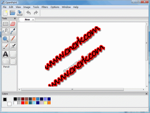 Open Paint V1.1 Beta 英文绿色免费版图1