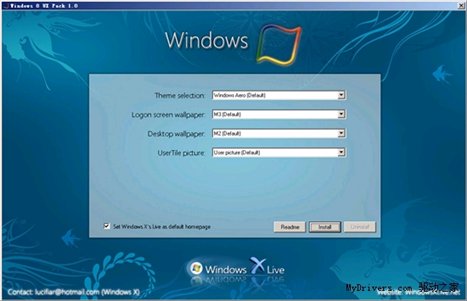 Windows 8 UX Pack(win7仿win8主题) V2.0 绿色免费版图1