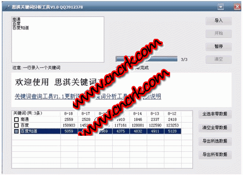 思淇关键词分析工具 V1.0 官方安装版图1