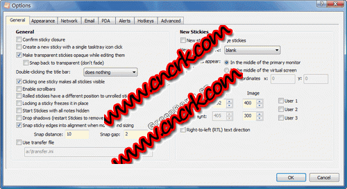 Stickies 7.1b 英文绿色便携版图1