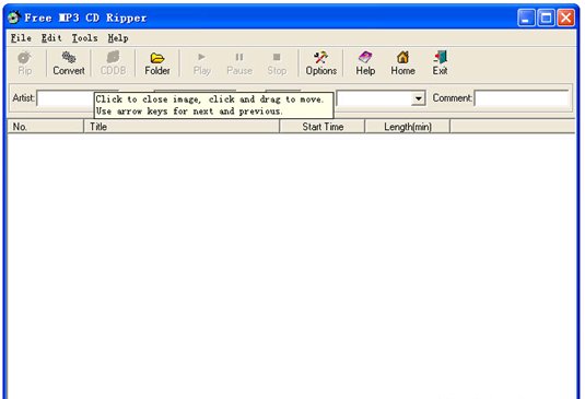 音乐CD刻录制作(Free MP3 CD Ripper) 2.6官方版图1