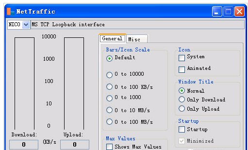 网络流量监视(NetTraffic) v1.56.1 绿色版图1