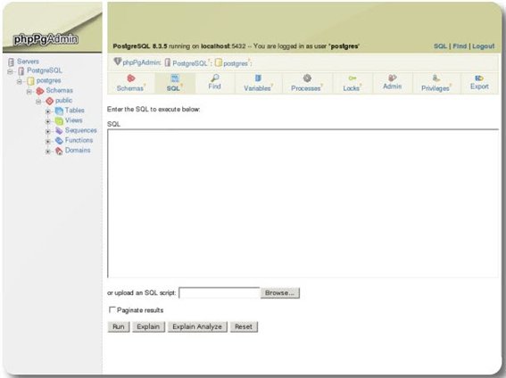 PostgreSQL管理工具(phpPgAdmin) 5.0.4 开源版图1