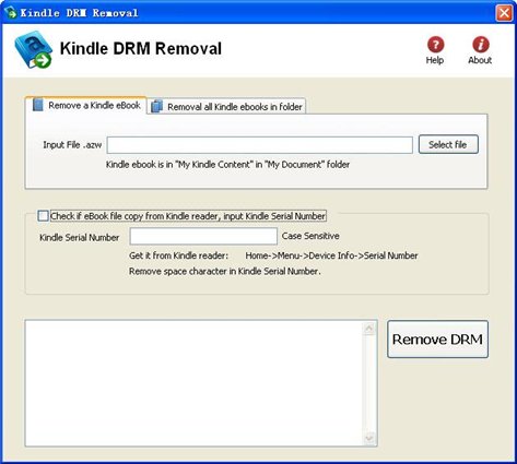 去除drm版权保护(Kindle DRM Removal) v4.2.1.247 破解绿色版图1