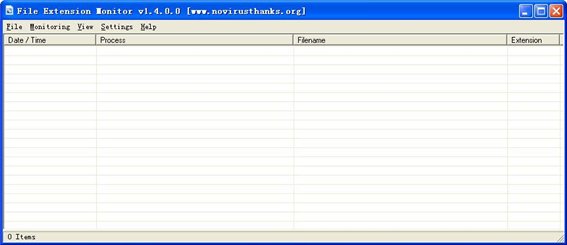 文件扩展监视器(File Extension Monitor) 1.4 绿色版图1