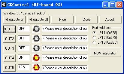 主板温度信息监控(CKControl) 绿色版图1