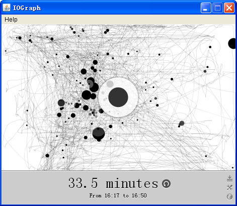 IOGraph鼠标移动轨迹观看工具 1.01 绿色免费版图1