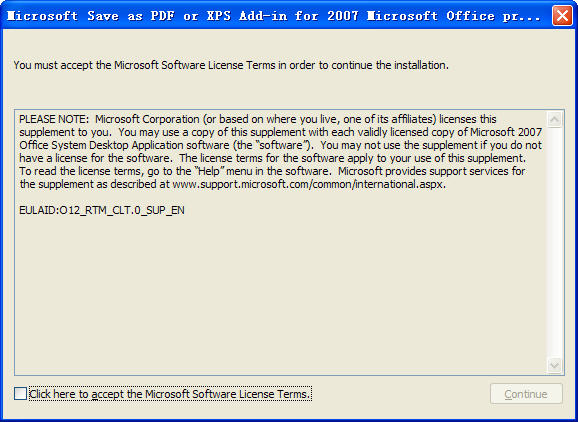 office2007保存为pdf插件 安装版图1