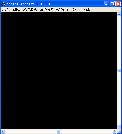 分子图像观察软件(RasMol Version) V2.7.0.1汉化中文版图1