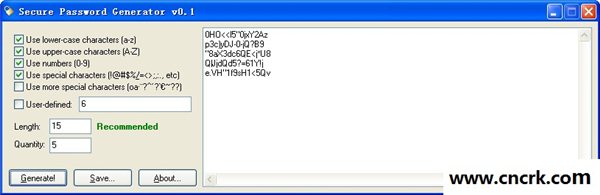 Secure Password Generator 0.1 官方版图1