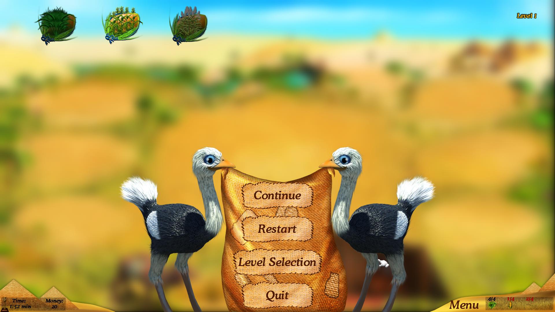 尼罗河的农家少女 绿色免费键盘板图1