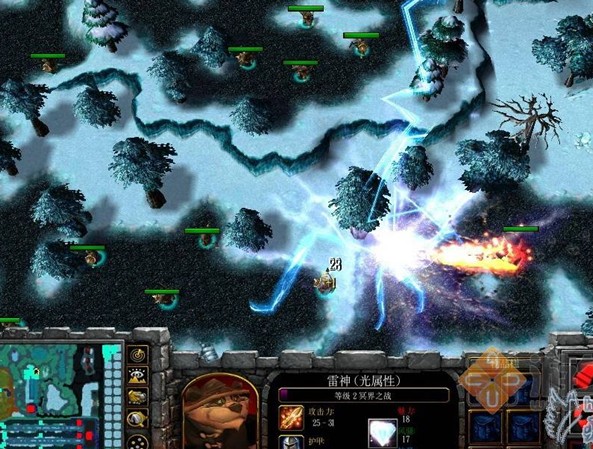 魔兽地图 U9世界1.0.23图1