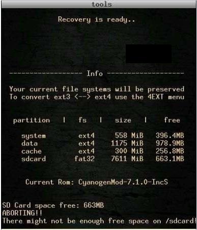 htc g11 recovery V5.0.2.8 中文版图1