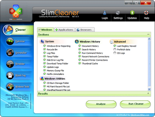 系统清理优化(SlimCleaner) v4.0.30422 绿色免费版图1