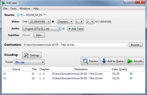 视频编码器(VidCoder) v4.35 中文版图1