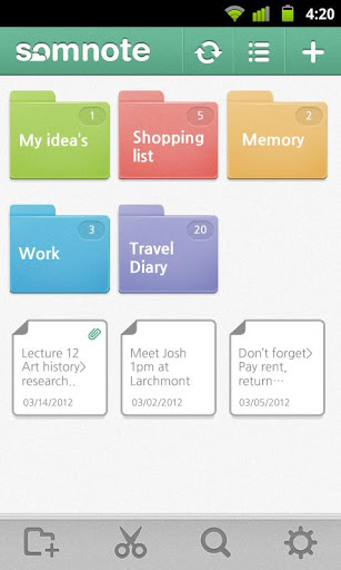 云笔记本Somnote V2.1.3 安卓版图1