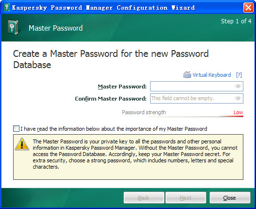 卡巴斯基密码管理器(Kaspersky Labs Kaspersky Password Manager) v5.0.0.170 特别版图1