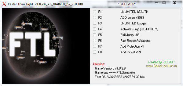 超越光速修改器+8 免费下载图1