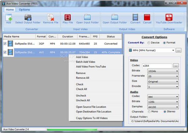 万能视频格式转换器 3.7 官方免费版图1