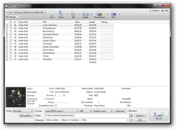 音乐CD抓取/格式转换/光盘刻录软件(EZ CD Audio Converter) v8.0.4.1 官方特别版图1