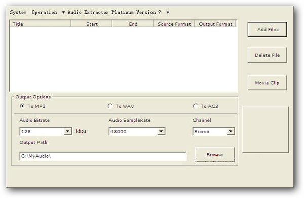 AoA视频提取音乐(AoA Audio Extractor) 2.3.7 官方版图1