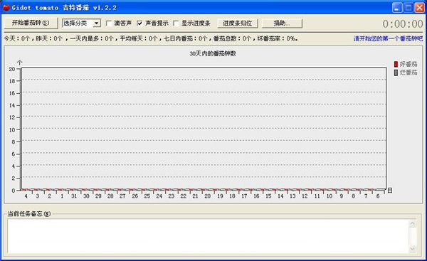 吉特番茄(番茄工作法图解辅助工具) V1.2.2 官方版图1