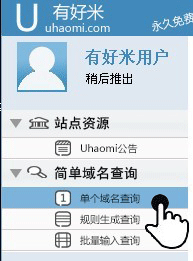 有好米域名批量查询 2012 build3001 官方绿色版图2