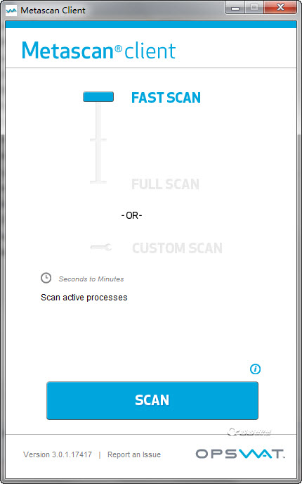 快速查毒(Metascan Client) 在线版图1