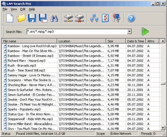 局域网文件快速搜索工具(LAN Search Pro) V9.1.1 绿色版图1