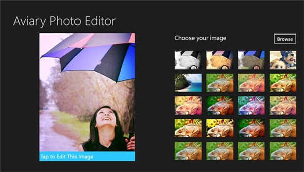 Photo Editor for Windows 8图1