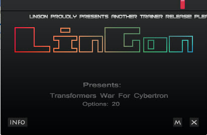 变形金刚塞伯坦之战修改器+20 v.10图1