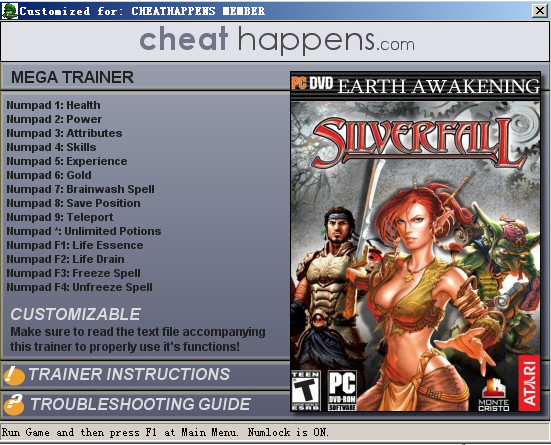 落银城2地球觉醒修改器+14 v1.0 免费版图1