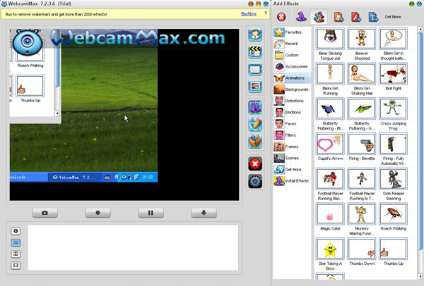 大麦网络视频特效软件(CoolwareMax WebcamMax) V8.0.8.0 官方免费版图1