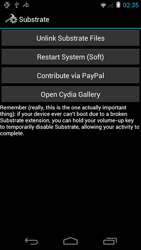 Cydia Substrate v0.9.4011 安卓版图1