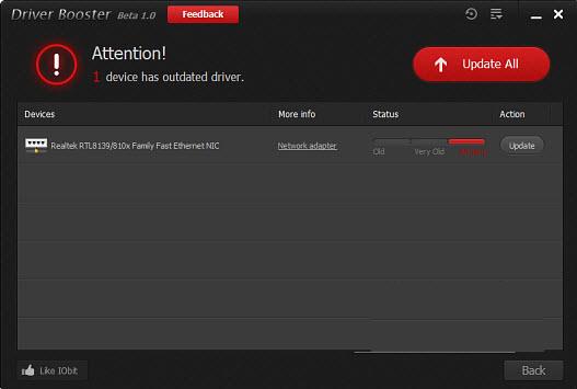 一键更新驱动(IObit Driver Booster) v4.0 beta 官方中文版版图1