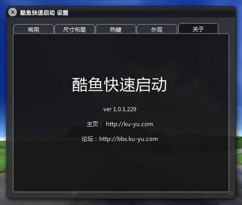酷鱼快速启动 V1.0.9 绿色版图2