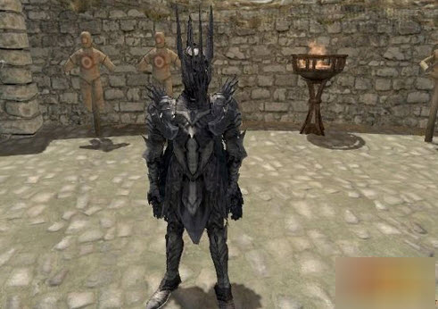 上古卷轴5 索隆盔甲mod 绿色版图1