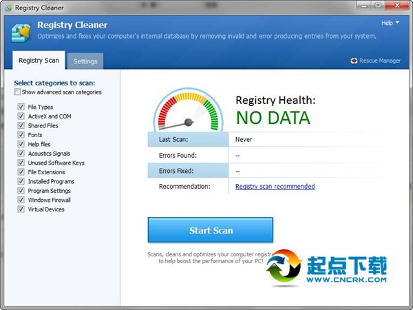 注册表清理卫士(Pointstone Registry Cleaner) 4.01 绿色版图1
