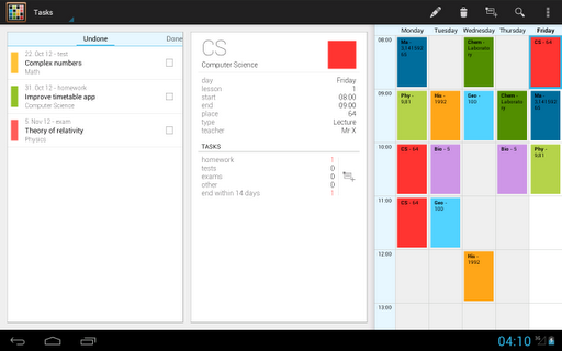 timetable(课程表) v1.7.3 安卓版图1