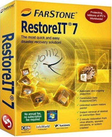 个人电脑还原系统(FarStone RestoreIT) v7.1.6 官方安装版图1