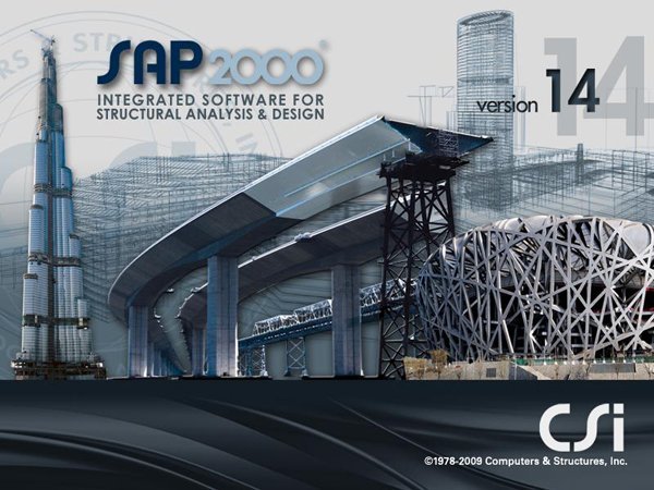 SAP2000 v14.0.0 中文破解版图1