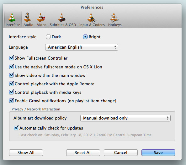 VLC media player播放器 V3.0.0 Mac版图1