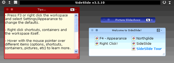 SideSlide V3.5.35 英文官方安装版图1